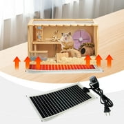 Todaioua Reptile Heating Mat 110v -- Reptile Heat Pad with Temperature Adjustment, Terrarium Heat Mats, Safety Reptile Heat Mat for Turtle, Tortoise, Snakes, Lizard, Gecko Hermit Crab